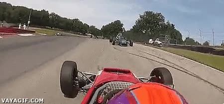 Por encima,Saltar,Coche,Carrera,Formula,Accidente,Fail,Avanzar