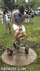 triciclo,equilibrio,golpe,tonter&iacute;a