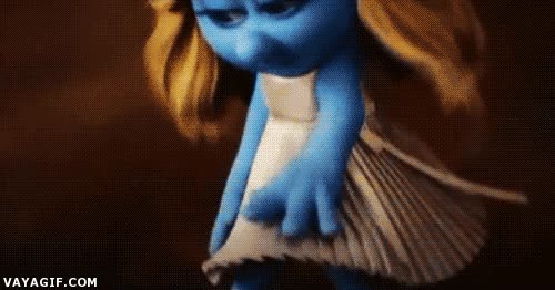 pitufina,los pitufos,the smurfs,ventilacion,corriente de aire