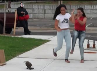 Teledirigida,Rata,Ratón,Susto,Asco,Correr,Broma