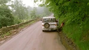 Camioneta,Camino,Ni&ntilde;o,Fail,Accidente,Bajar,Ca&iacute;da,Empujar,Tirar,&iquest;Hemos llegado ya?