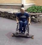 Enlace a Skater en silla de ruedas. Y después tú te quejas