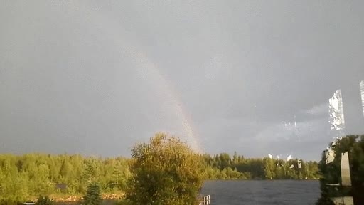 rayo,destruccion,arco&iacute;ris