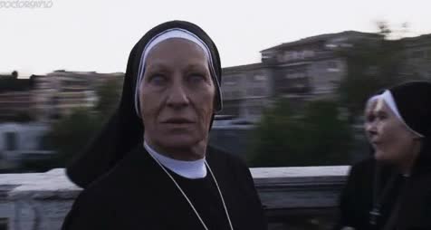 monja,sor,madre,devota,ojos,mirada,miedo