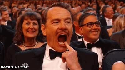 beso,besar,besan,emmy,labios,walter white,bryan cranston