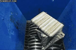 sofa,trituradora,triturar,al reves,reverse gif