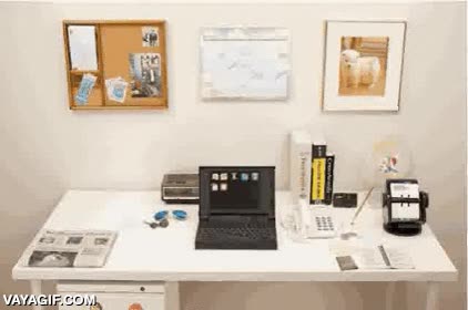 escritorio,evolucion,ordenador,portail,fax,calendario,telefono,agenda,marco de fotos