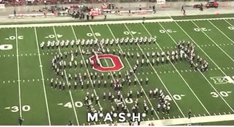 banda,ohio,estadio,series,los simpson,juego de tronos,batman,la familia addams,the office