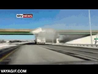 puente,nieve,techo,cami&oacute;n,despejar,tirar