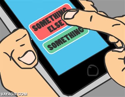 smartphone,algo,otra cosa,cambiar,justo antes de tocar