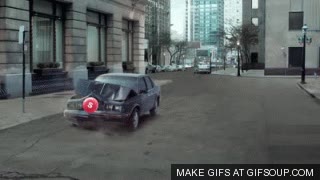 coloca,dedo,punto,rojo,coche,chocar,poner