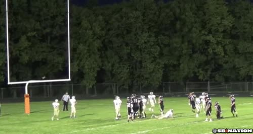 pelotazo,futbol americano,kick,rebote,no s&eacute; si vale as&iacute;