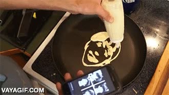 paul mccartney,tortita,dibujada,retrato,pancake