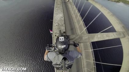 bien puestos,no hay donde agarrarse,puente,alto,estructura,arco,gopro