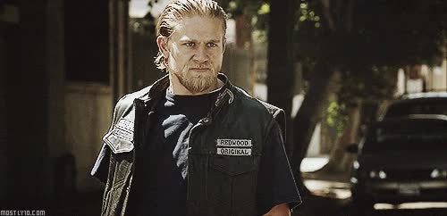 Jax Teller,Sons of anarchy,ex,celos,enfadado