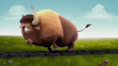 Si entrenas duro, conseguirás todos tus objetivos boton,bufalo,ardilla,entrenando,carreta con rocas,bisonte,perrito de la pradera,mofeta