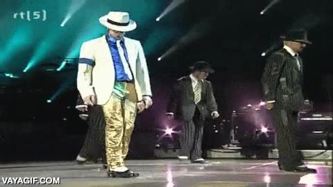 michael jackson,smooth criminal,inclinarse,clavo,en el suelo,enganchado,clavado,bailarines,truco