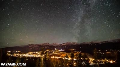 estrellas,espacio,cielo despejado,colorado,estados unidos,movimiento,time lapse,time-lapse