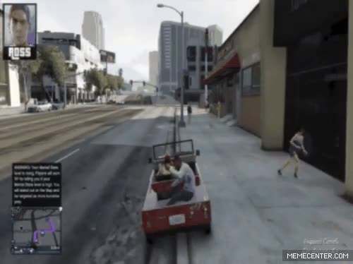 subir,montar,coche,camioneta,transeunte,peaton,videojuego,GTA