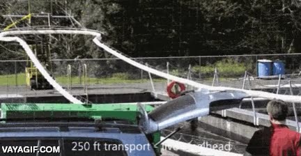 ca&ntilde;&oacute;n,salir disparado por su propio impulso,peces,pescado,piscifactorias