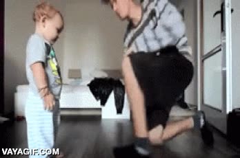 el mini b-boy,breakdance,aprender,enseñar,padre