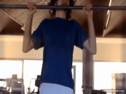 apoyado,gimnasio,dominadas,con truco