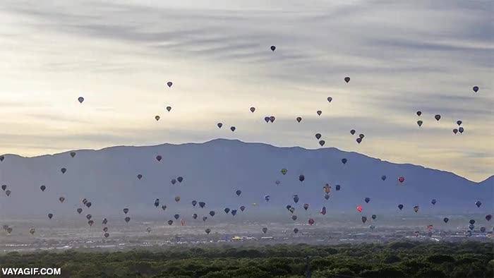 2014,la m&aacute;s grande del mundo,Albuquerque Balloon Fiesta,festival,globos aerostaticos
