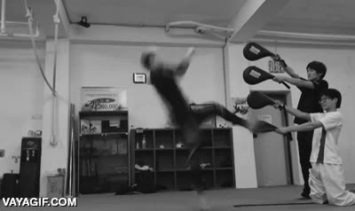 artes marciales,voladora,giratoria,cuatro,patada