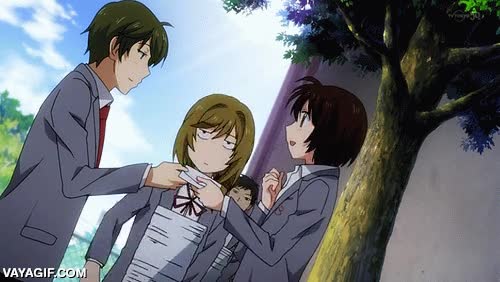 que pena,anime,gekkan shoujo nozaki kun,amor,no me quieren ni los mosquitos,no me importa el amor de los demas