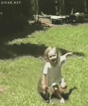 gatito,al suelo,ni&ntilde;a,tumbar,tirar,placaje