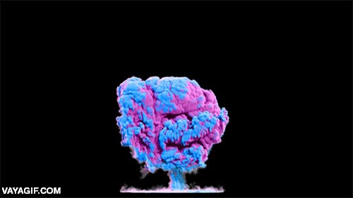 &iquest;alguien lo sabe?,lila,violeta,azul,color,quimica,reacci&oacute;n,explosi&oacute;n