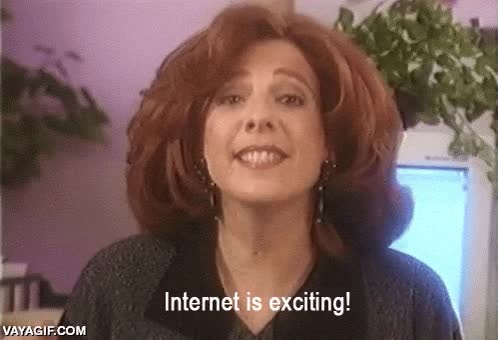 mira como hemos acabado,el inicio de todo,a&ntilde;os 90,exciting,internet,no sabiamos la que se nos ven&iacute;a encima