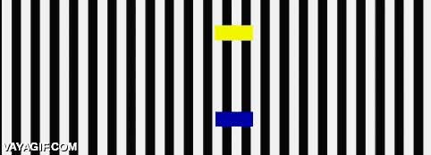 trompicones,estupido cererbro troll,avanzar,misma velocidad,amarillo,azul