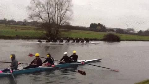 yo me bajo aqu&iacute;,hasta luego,al agua,caer,remar,remo