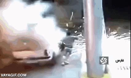 no sé qué lo provocaría,gasolina,gasolinera,expotar,explosion