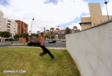 truco de mucho nivel,voltereta,parkour,fail,fallar en esto no hay deshonor