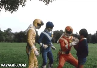 salvar,ni&ntilde;o,conejo,power rangers,lanzar