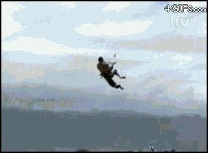 mira que había sitios donde caer,kitesurf,contra las rocas,salto,fail