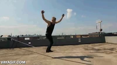 volteretas,frontflip,backflip,slake line,cuerda floja,equilibrio