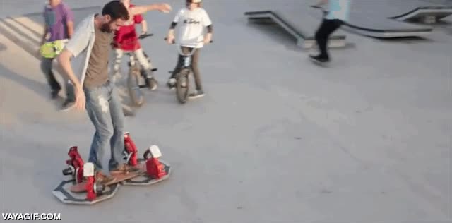 sopladores de hojas,soplahojas,plataforma,skate,tabla,no puede ser tan difícil amigos científicos