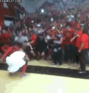 ojal&aacute; pudiera hacer eso de verdad,separar las gradas,separar las aguas,moises,publico