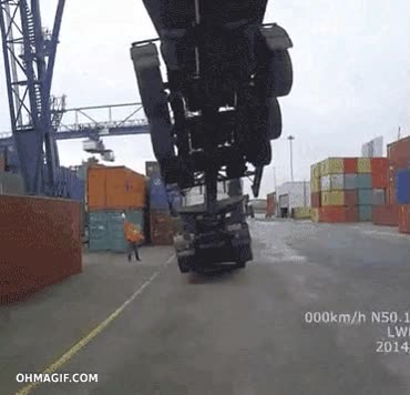 enganchado,levantar,grua,contenedor,container,camion