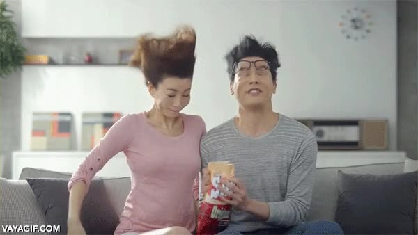 bolsas de patatas,viento,aire,korea,corea,anuncio