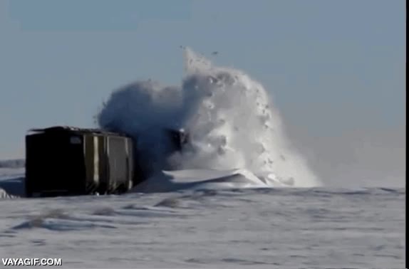 no durar&aacute;n mucho,propositos,imparable,quitanieves,tren,nieve,morir&aacute;n atropellados sin piedad