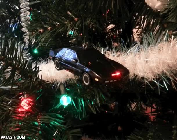 colgando del arbolito,adorno,ven a buscarme,kitt,coche fantastico