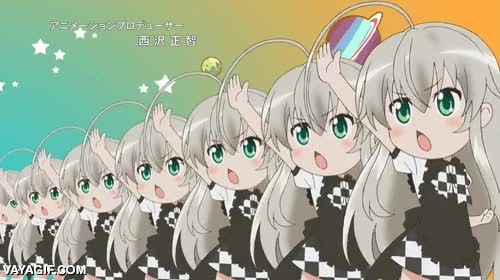 Levantar,Mano,Haiyore! Nayaruko-San,Opening,Profesor,Subir nota