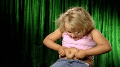 chichas,niña,gordita,apretujarse,jugar,michelin,barriga