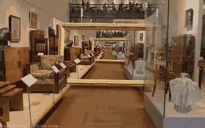sin fin,bucle,ciclo,interiores,decoraci&oacute;n,muebles,espejo,museo