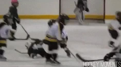 hockey sobre hielo,levantar,ayudarse,ni&ntilde;os,mucho que aprender