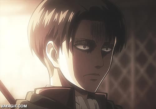Examen,Miedo,suspenso,Shingeki no kyojin,Levi,Horror,no estudiar